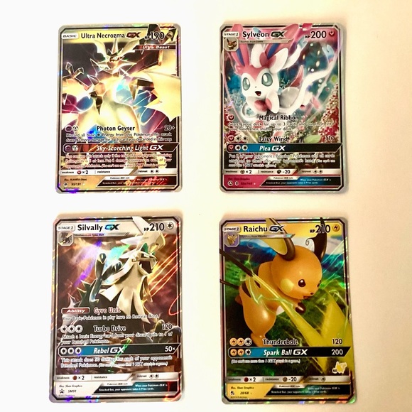 POKÉMON SUPER RARE GX CARSDS - Picture 1 of 6
